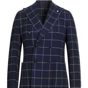 Brando (L.B.M.1911) Italian luxury sartorial cotton blazer, Fit is 40US NWT$1895